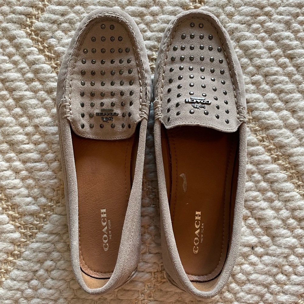 Coach Orlene Studded Drivers